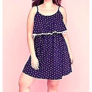 NWT Lane Bryant Cotton Lace Trim Chemise 22/24